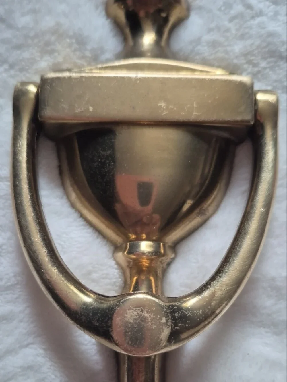 Vintage Brass Gold Door Knocker Victorian Style